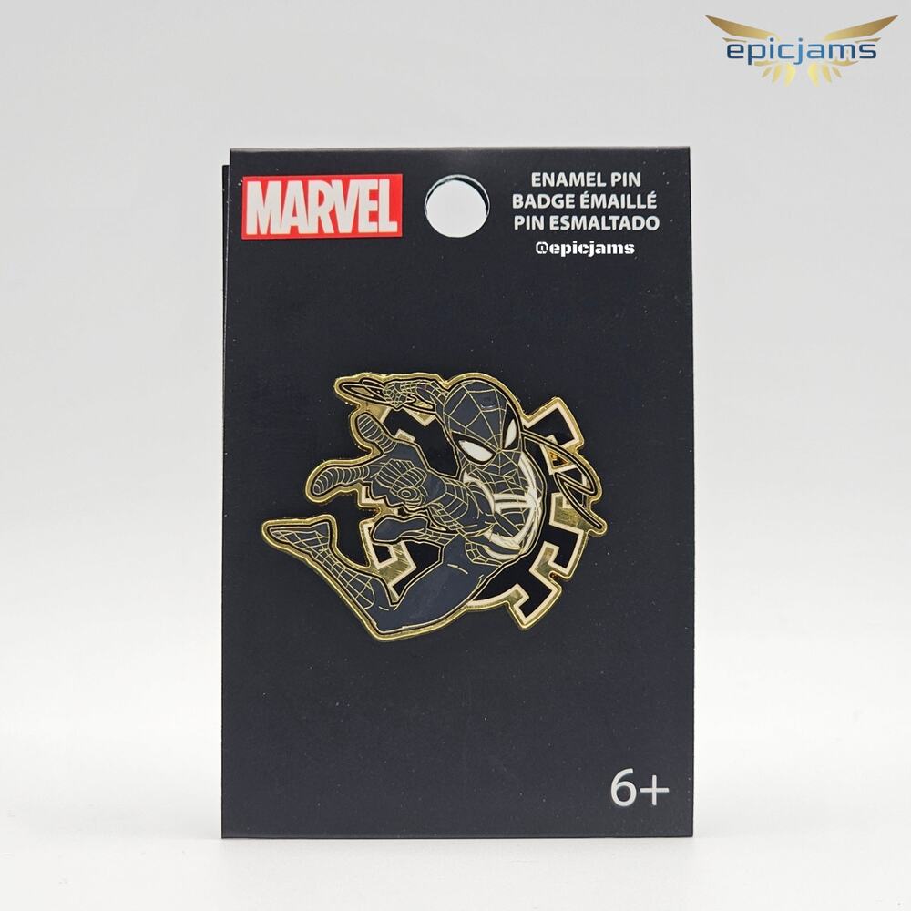 Loungefly Marvel Spider-Man Black Suit Enamel Pin